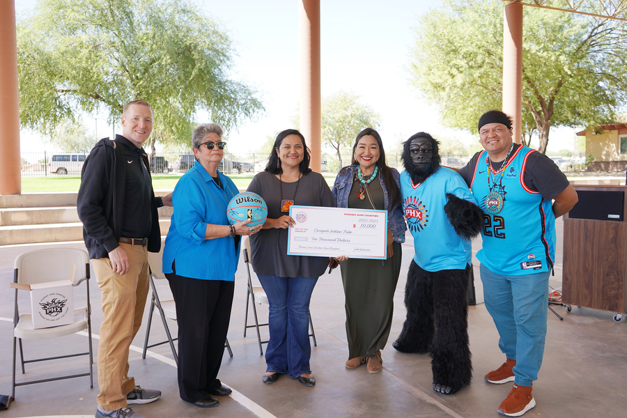 Phoenix Suns Presents Grant to Cocopah Tribe - Cocopah Indian Tribe