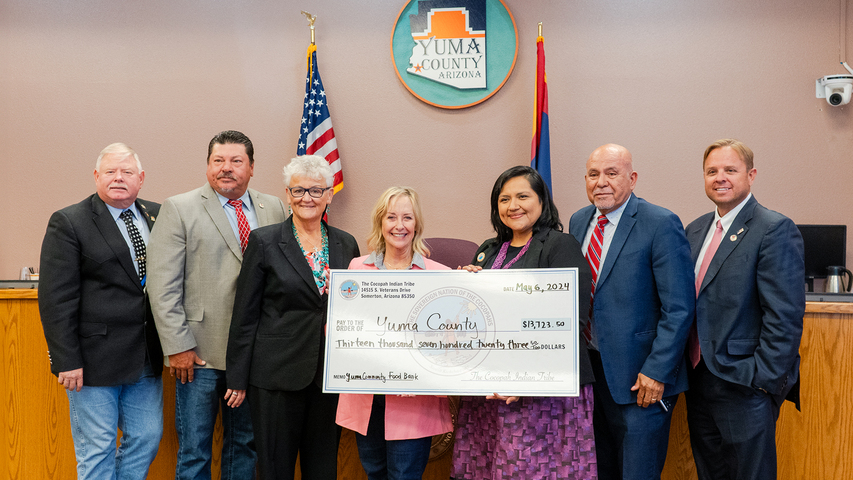 Cocopah Supports Yuma Community Food Bank